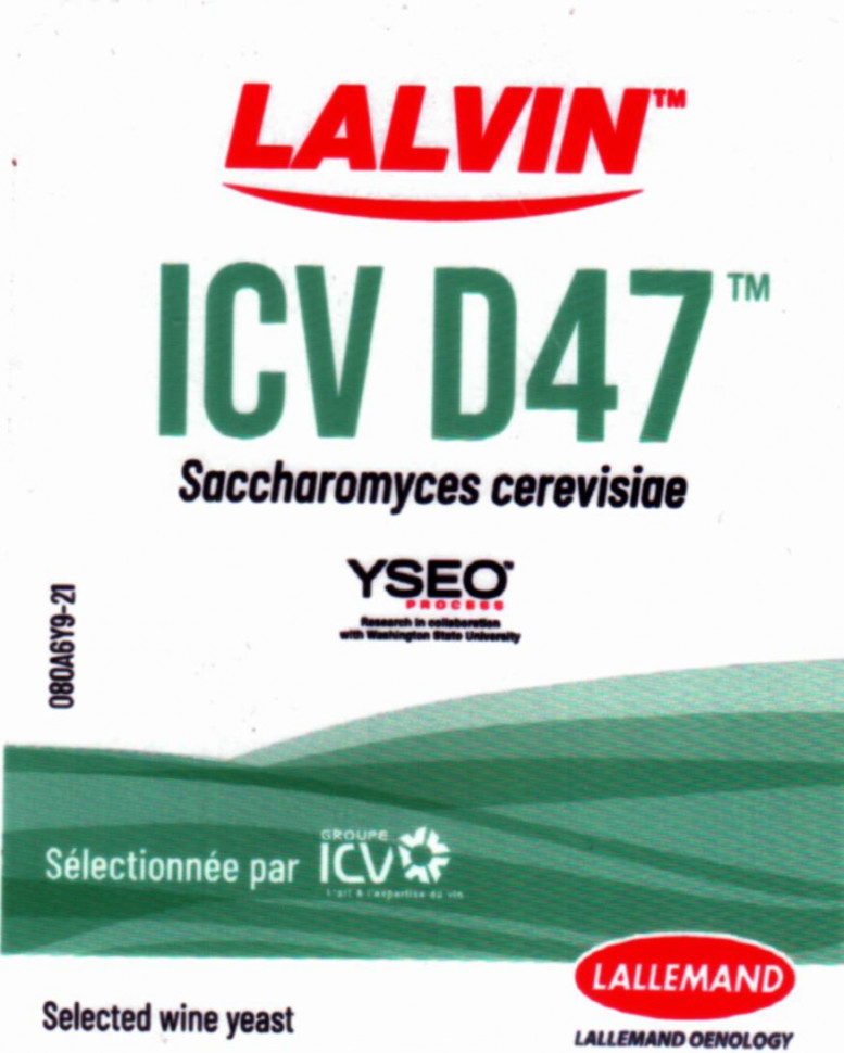 Винні дріжджі Lalvin ICV D-47 (10 г)