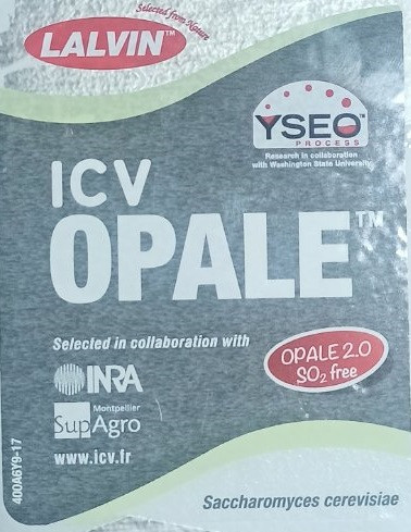 Дрожжи винные ICV Opale (10г)